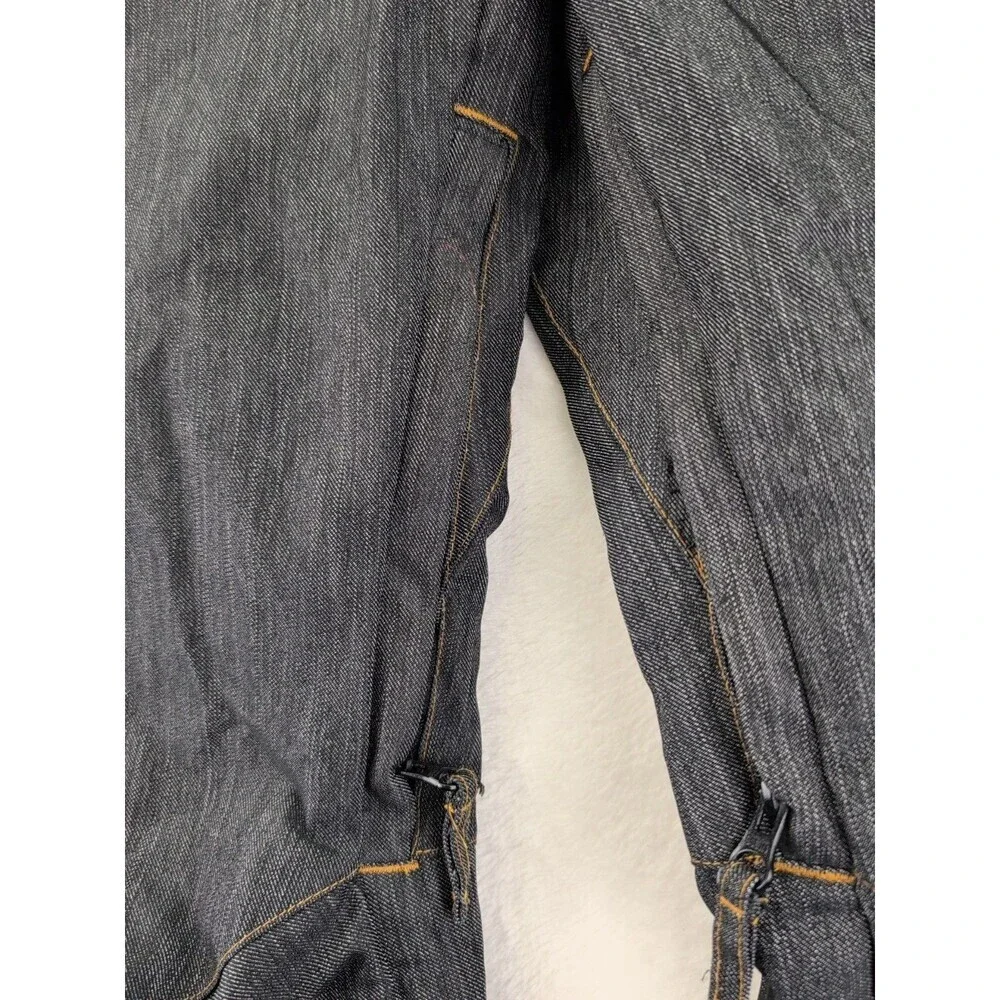 Aperture Slim Fit Denim Look Snowboard Pants 10,000 MM Waterproofing Men's Small